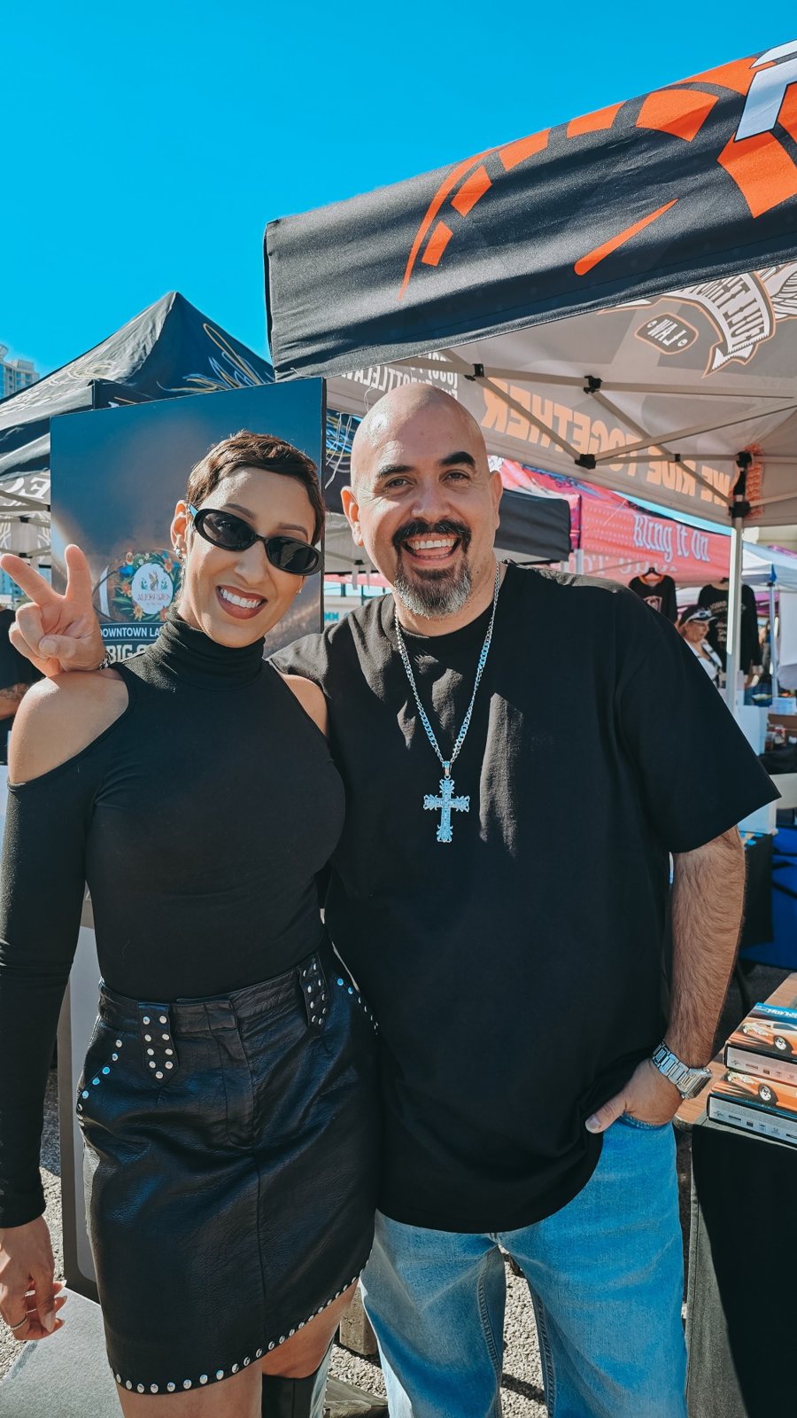 Ashley Nicole Singleton with Noel Gugliemi